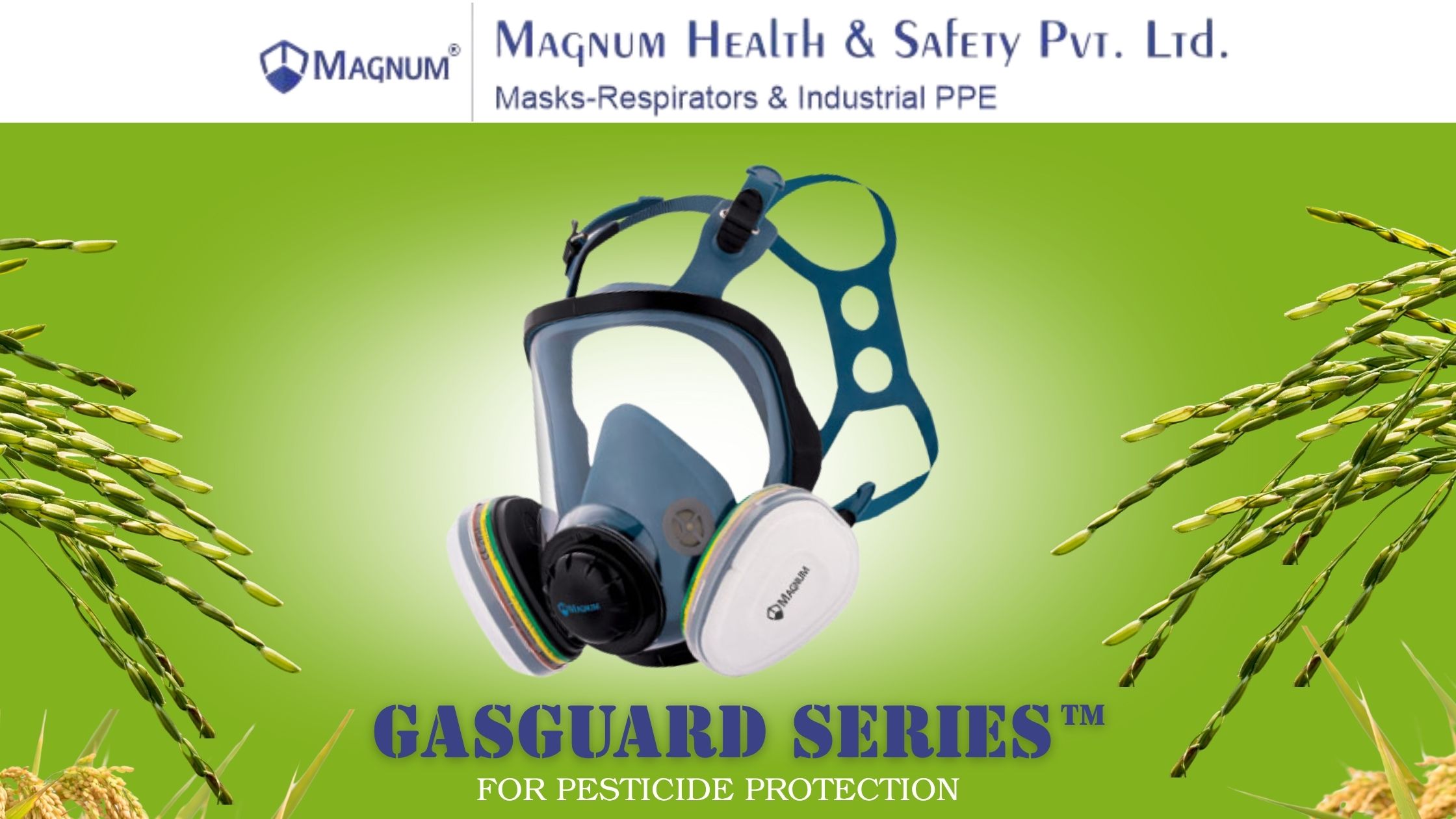 Gasguard series are mask with exhalation valve